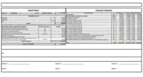 LNT Green Reserve cost sheet preview
